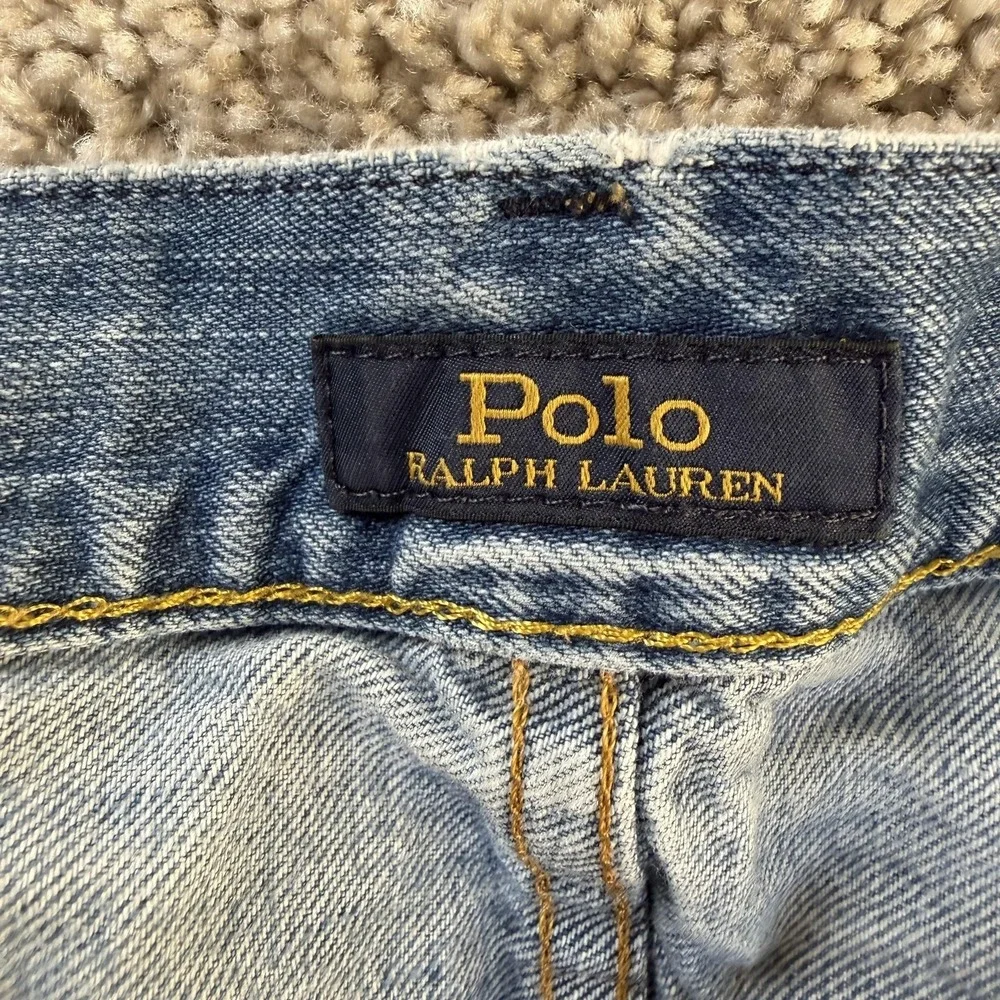 Polo Ralph Lauren Jeans Mens 36x30 Medium Wash Blue Denim Regular Straight